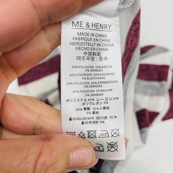 NWT Me & Henry 8/9Y Rust & Cream Harry Polo - Picture 4 of 4